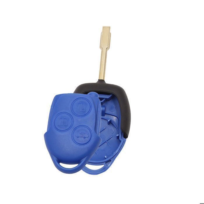 Coque Clé Voiture Ford Ka 2008-2016 3 Boutons - Boîtier Télécommande Remplacement