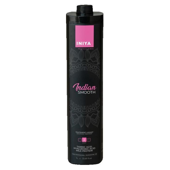 Lissage Nano Indien Power Liss - Flacon 1L, Sans Formol, à L’huile D’argan, Pour Tous Cheveux