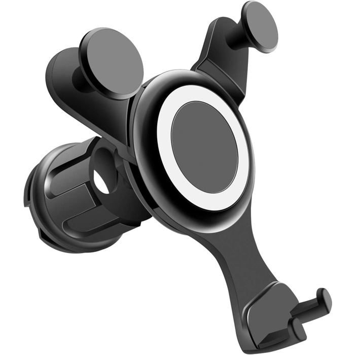 Support Voiture Pour Téléphone Smart 453 - Fixation Universelle Rotation 360°, Neuf