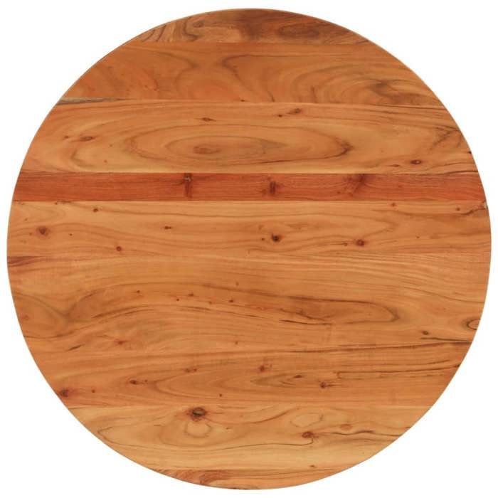 Petite prix Dessus de table - Plateau/Meuble - Ø90x3 8 cm rond bois massif dacacia @387828