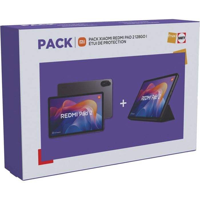 Redmi Pad 2 4128 Wifi+Cover+Fourreau FD - vue 4