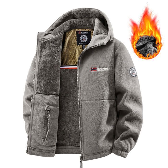 Veste Polaire JAKO Pour Femme - Col Montant, Fermeture Intégrale - Couleur Anthracite/noir