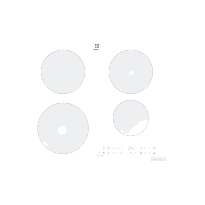 VERRE CERAMIQUE POUR PLAQUE INDUCTION 520X590MM ELECTROLUX SEM255869 - vue 2