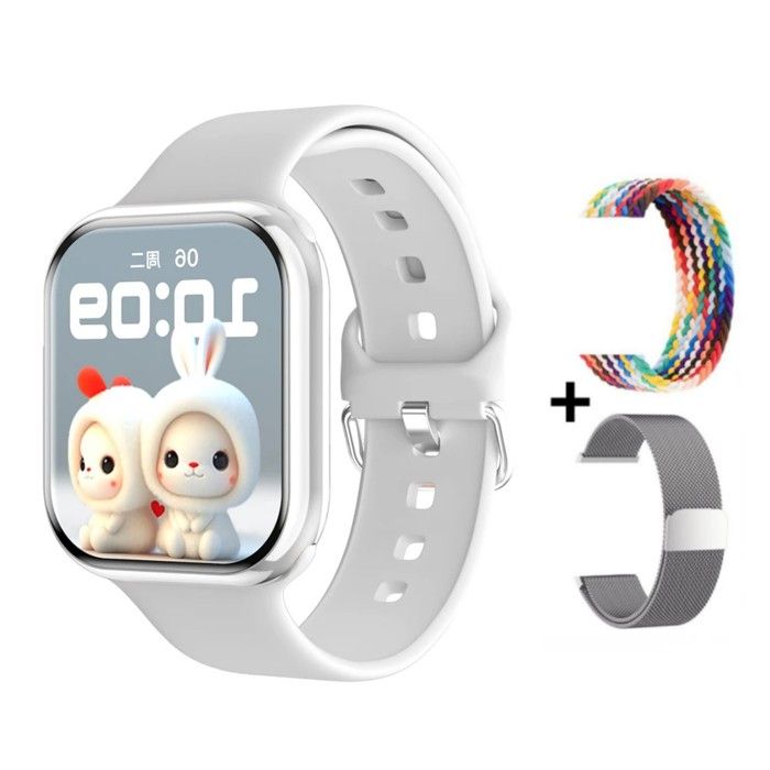 Pour Apple Watch 10 montre intelligente hommes température corporelle Bluetooth appel NFC GPS sport femmes add 2 Strap
