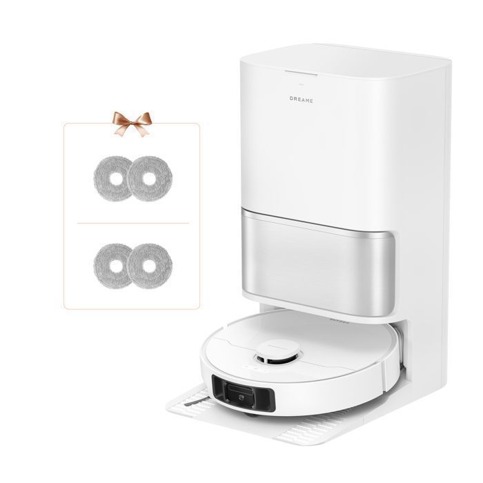 Dreame L10s Ultra Gen 3 Kit Robot Aspirateur Laveur 25000Pa Brosse Latérale Rétractable à Levage Système AceClean DryBoard - Dreame