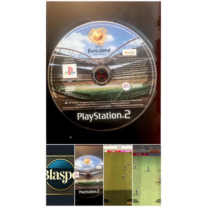 Ea Sports Uefa Euro 2004 Portugal – Jeu PS2 – Football – Disque Seul – Fonctionnel – Sans Boîtier – Pal