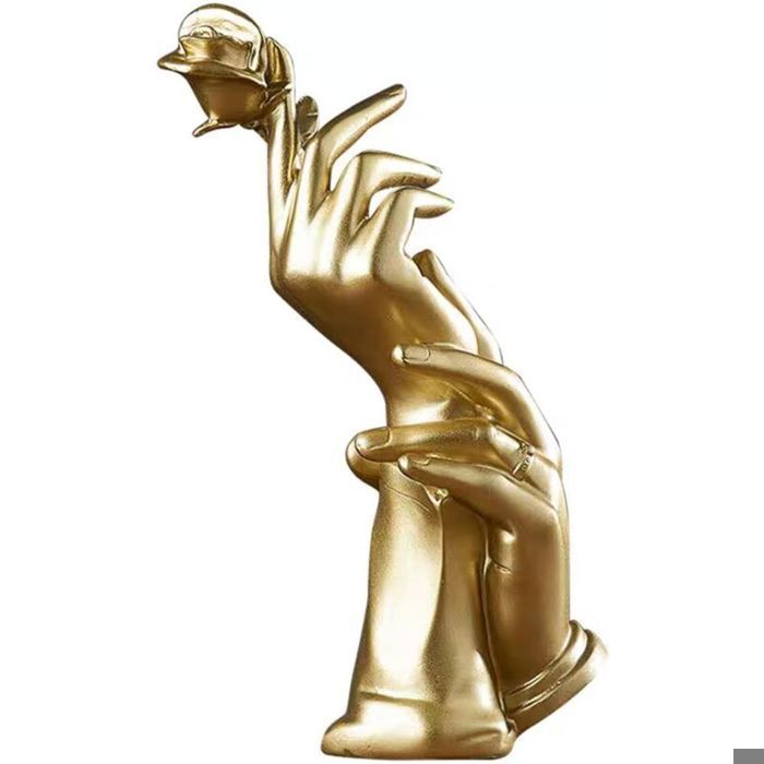 Statuette abstraite - Virex® - Résine haute qualité - Surface lisse - Facile à nettoyer - Inodore et non toxique