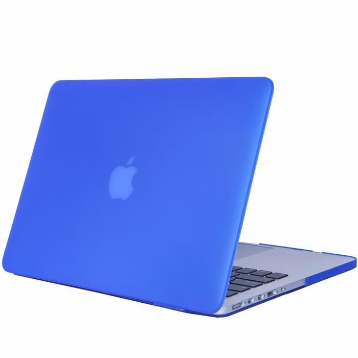Coque de protection MacBook Air Retina et M1 Bleue