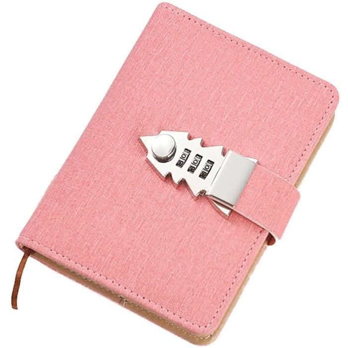 Carnet Journal Intime Avec Serrure à Clé Et Cœur – Mot De Passe, Pour écrire Ses Voyages