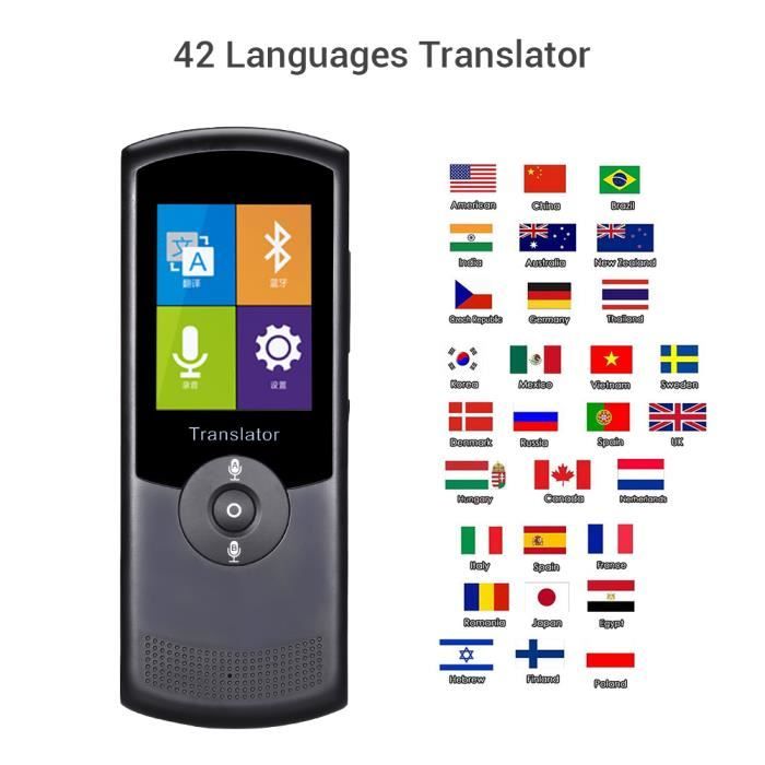 Traducteur Vocal Anglais Francais Instantane Achat Vente Pas Cher