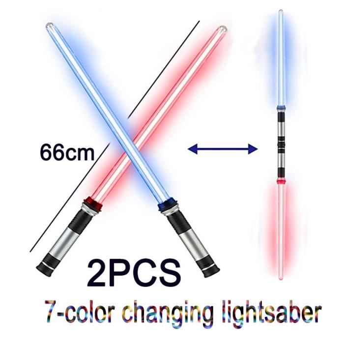 Sabre Laser Jouet Enfant - Lumière Clignotante - Taille 43cm - Cadeau Garçon/fille