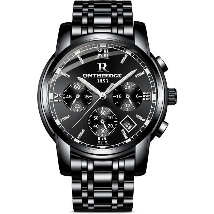 Montre de Prestige en Acier Inoxydable pour Hommes main image 1