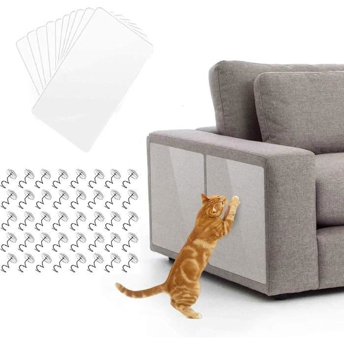 Protection Canapé Chat, Anti Griffe Chat Canapé, Protege Canape Griffe Chat, Transparent