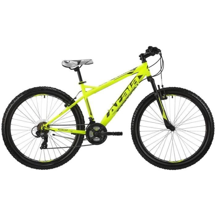 Vtt Station 2019 275 21 Vitesses Taille Xs 135 À 150 Cm Couleur Jaune Fluo