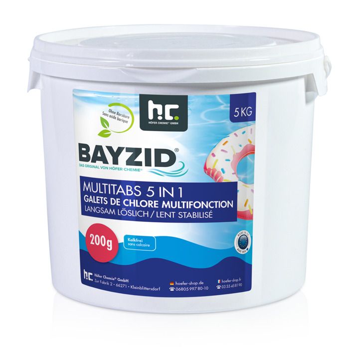 Galets De Chlore Multifonction 200g 1x5kg Achat Vente Entretien De Piscine Galets De Chlore Multifonct Cdiscount