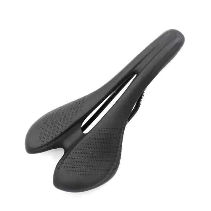 Selle Vélo Carbone PLATT - Ultra Légère 120g, Design Creux Pour Confort Longue Durée