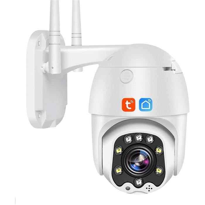 CAMERA IP Tuya Smart Life Caméra IP WIFI,caméra de sécurité PTZ de