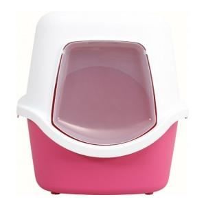 maison de toilette rose