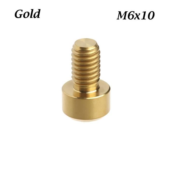Vis De Fixation Pour Cales SPD – Lot De 8 – Acier Haute Résistance 10.9 – Pour Pédales Automatiques De VTT – Noir