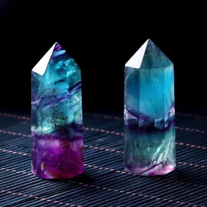 Naturel Transparent cristal de roche Gemme Argent sterling 925 fait main grand cadeau Anneau