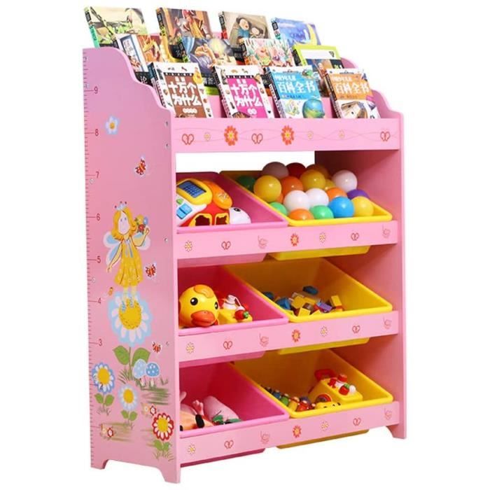 Zzlyy Etagere Pour Jouets Enfants Meuble De Rangement Casiers