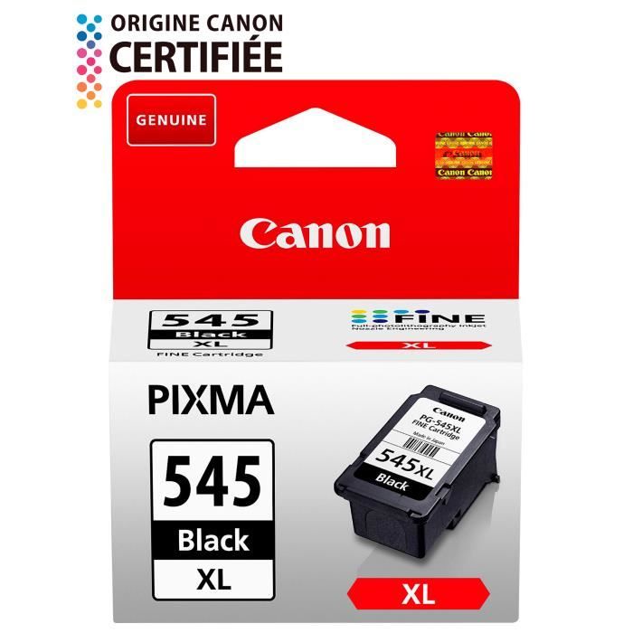 CANON Cartouche dencre PG-545 XL grande capacité Noir (PG545XL)