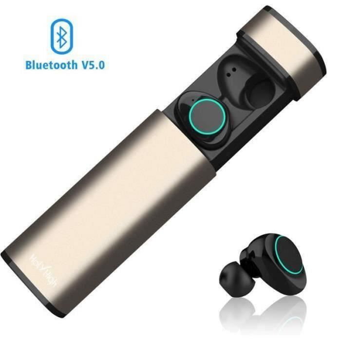 couteurs Bluetooth Sans Fil couteurs intra auriculaires avec