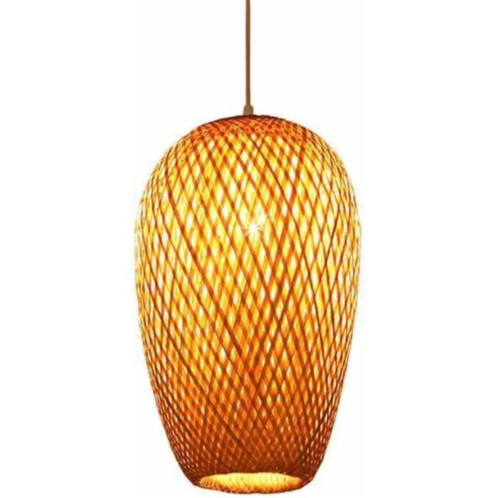 Suspension Luminaire en Osier – Glowe studio