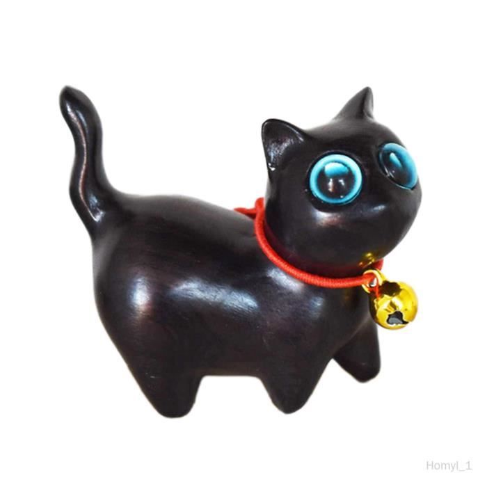 DBALL 2 Pièces Charmante Petite Figurine En Bois Qui Se