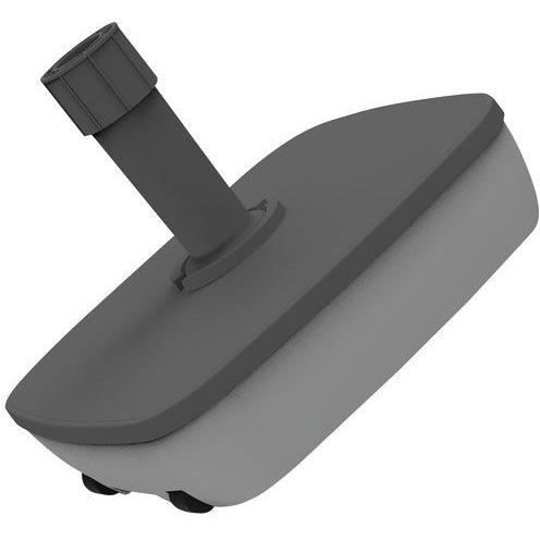 EDA Pied de parasol - Carré - 25 L - À Remplir - Gris béton