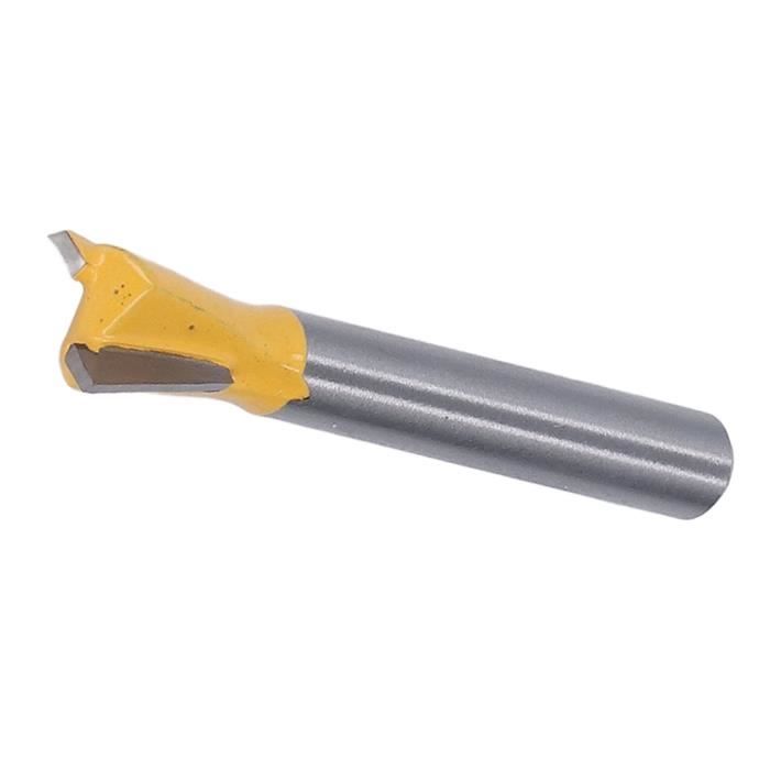 Embout Mortaise Carbure MT4 - Cône 60° Pour Bois, Tungstène, Tournage