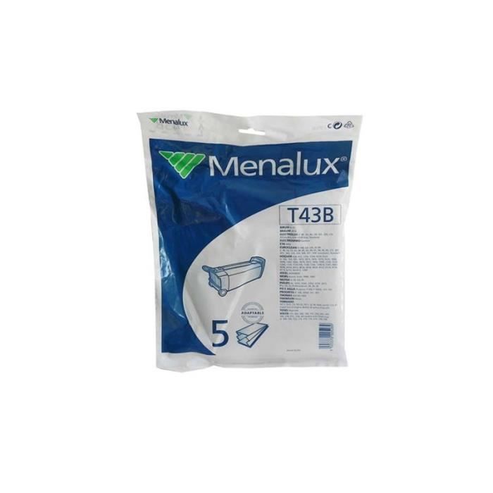 MENALUX. Sachet De Sacs Tornado Pour PIECES ASPIRATEUR NETTOYEUR PETIT