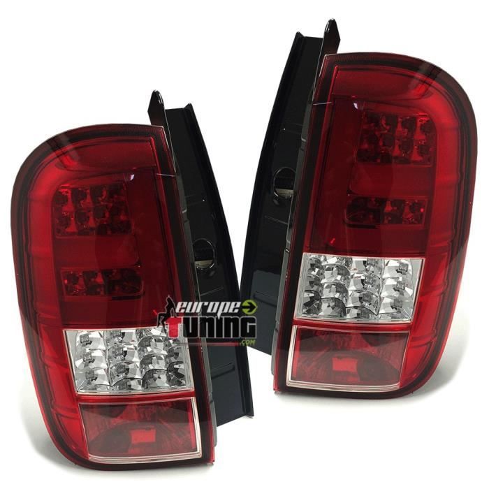 Paire De Feux Lci Dacia Duster Rouge Cristal 02450 Achat
