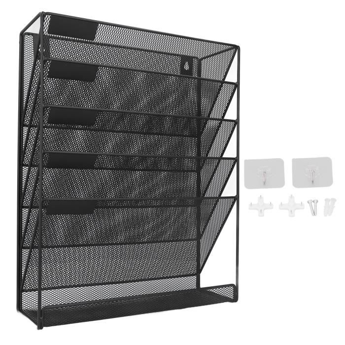 SipleHouseware Trieur De Fichiers Vertical Extensible à 5 Sections