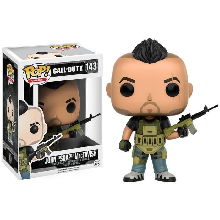 Figurine Funko Pop! Call of Duty : John Soap MacTavish