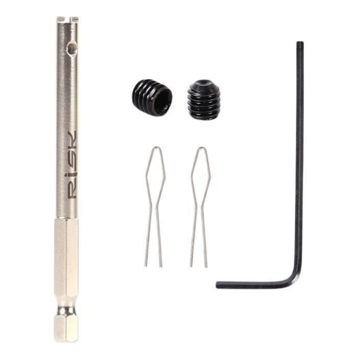 Clé Pour Pédalier De Vélo – Outil Double Tête Pour Support Inférieur | Compatible Shimano, Alliage D'Aluminium