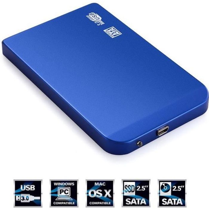 Disque dur externe HDD Portable USB 3.0 - DMP Sud