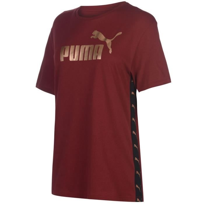 Tee shirt puma femme rouge Clearance