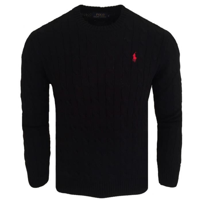 pull ralph lauren noir