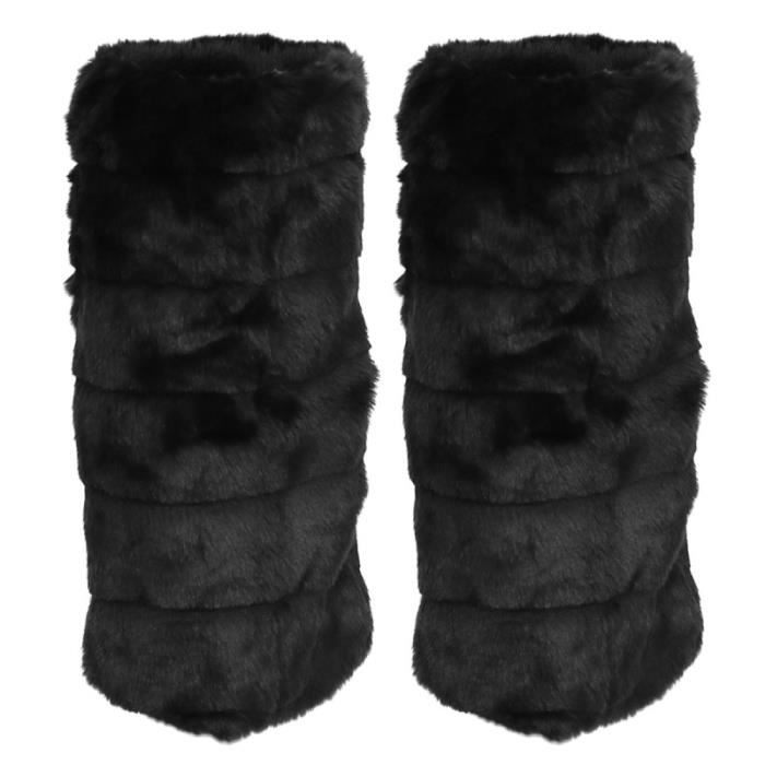 chaussettes fourrure pour bottes