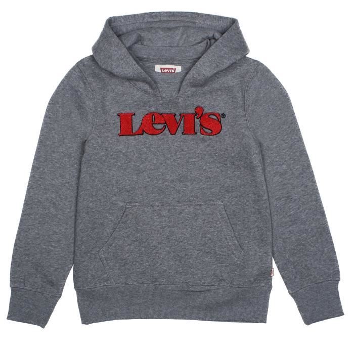 Sweat garcon Levi s Kids D478 042 Dk Grey Heather Gris Cdiscount Pret a Porter