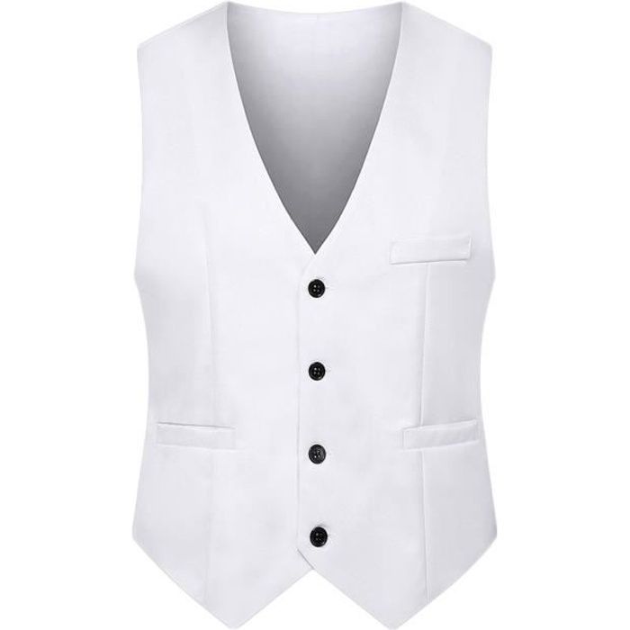 Gilet de store costume blanc