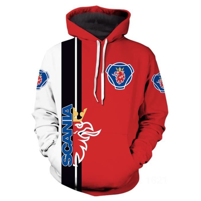 Sweats a Capuche SCANIA tendance pour hommes FR80KDZ Z