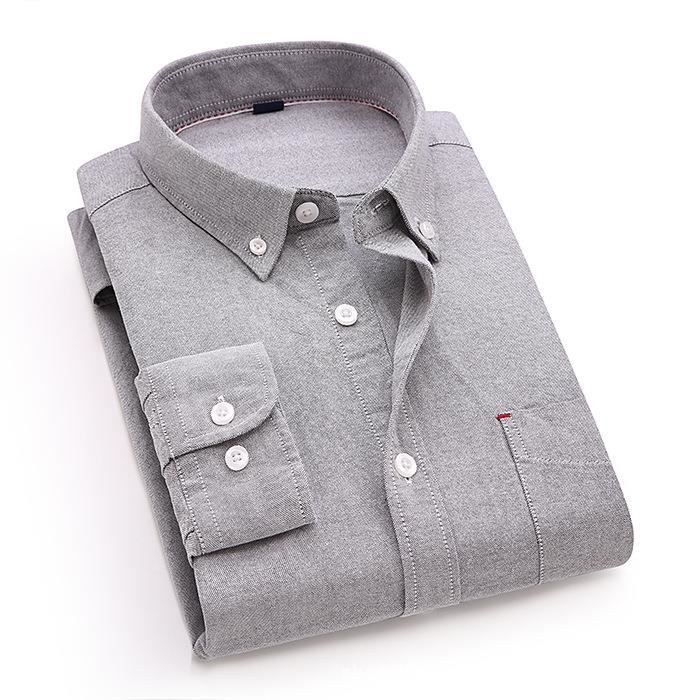 Chemise Huk Homme Performance - Manches Longues - Gris - Taille L - Légère Et Respirante