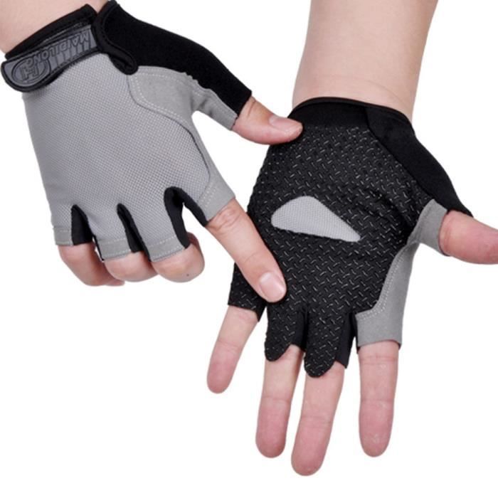 Gants de fitness à doigts longs BeastMode Bionic pour femmes - Noir