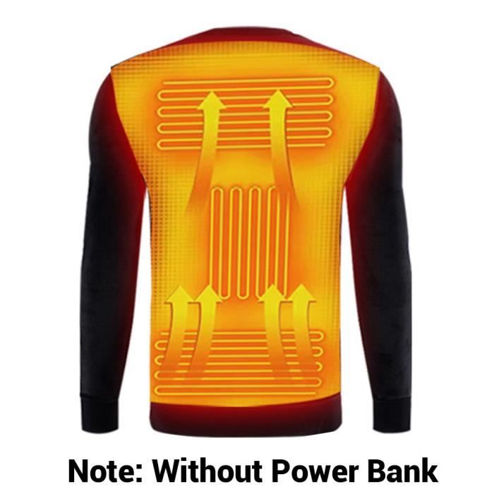 Sous-vêtements Thermiques électriques NOIR Hommes - Équipement