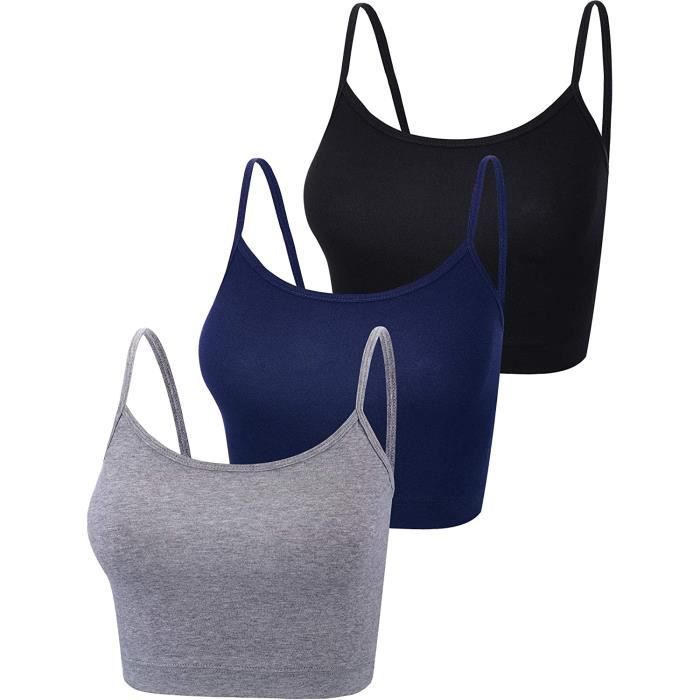 Yiesvsov Soutiengorge De Sport Pour Filles Crop Tops Bustier