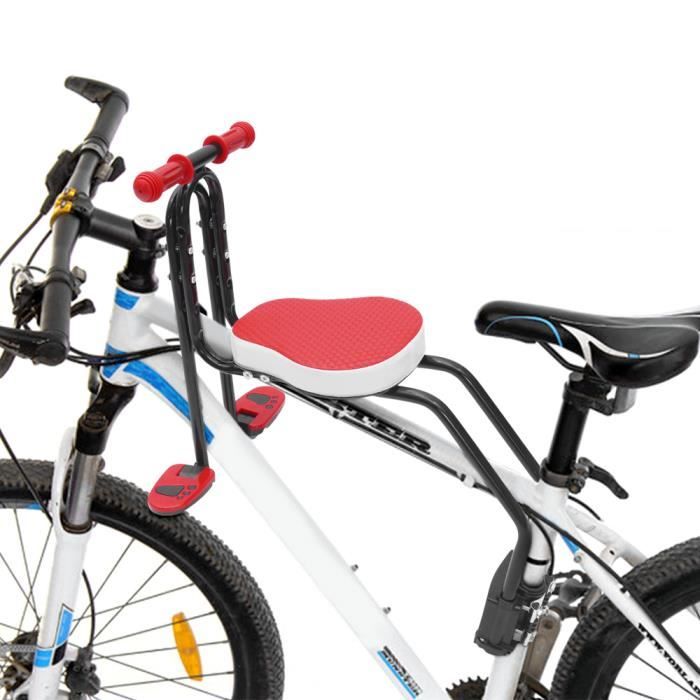 Siege Velo Enfant Avant Securite Siege Avec Accoudoir Et Pedale Pour Enfant De 2 A 6 Ans Max 50kg Rouge Achat Vente Siege Auto Siege Velo Enfant Avant S Cdiscount