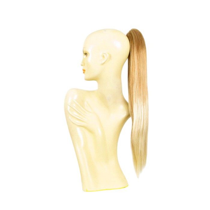 Postiche Queue De Cheval Longue 65cm Blond Clair Cuivré - Synthétique Et Prêt à Porter