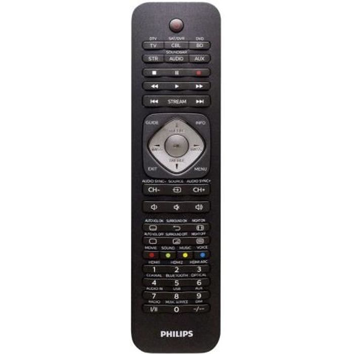 Riry Télécommande TV Gros Boutons,Télécommande Universelle Facile D'Utilisation,Convient Aux Personnes âgées,Boutons De Base-Fonctionnement Simple-Télécommande D'Origine Requise Pour Appairage